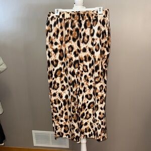Leopard Print Women's Pencil Pants